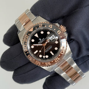 2025 Rolex GMT-Master II ‘Rootbeer’ / 126711CHNR / Two Tone Everose Oyster / 40mm / Brand New & Unworn Just Watch It