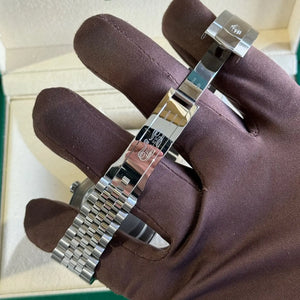 2025 Rolex Datejust 41 Mint Green / 126334 / Steel / Like New / Box & Papers Just Watch It