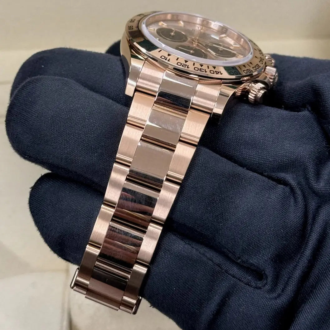 2025 Daytona Cosmograph 'Sundust' Dial / 126505 / Rose Gold / Brand New & Unworn / Box & Papers Just Watch It