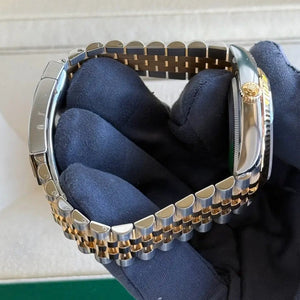 2025 Rolex Datejust 36 Mother of Pearl Diamond Dial / 126233 / Two Tone Yellow Gold / Jubilee Band / Brand New & Unworn