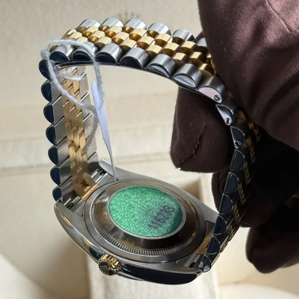 2016 Datejust 36 Champagne 'Computer Dial' / 116233 / Two Tone Yellow Gold / Jubilee Band / Mint Conditon / Watch & Box Just Watch It