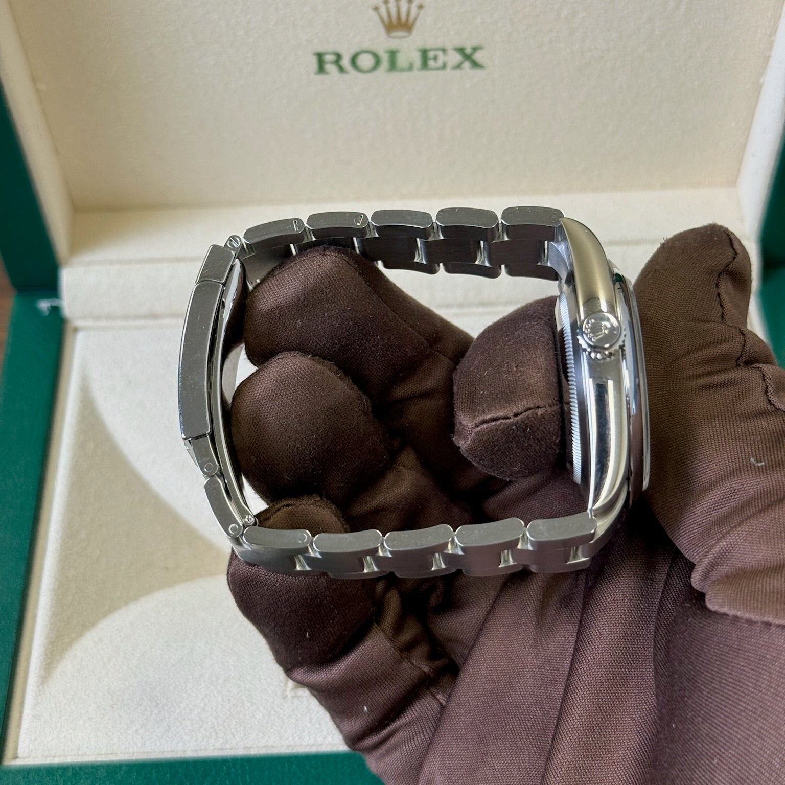 2025 Rolex Oyster Perpetual 41 Beige Dial / 134300 / Steel / Brand New & Unworn / Box & Papers Just Watch It