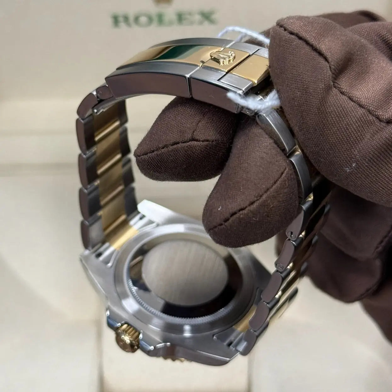2016 GMT Master II ‘Green Arrow’ / 116713LN / Yellow Gold & Steel / Mint Condition / Box & Papers Just Watch It