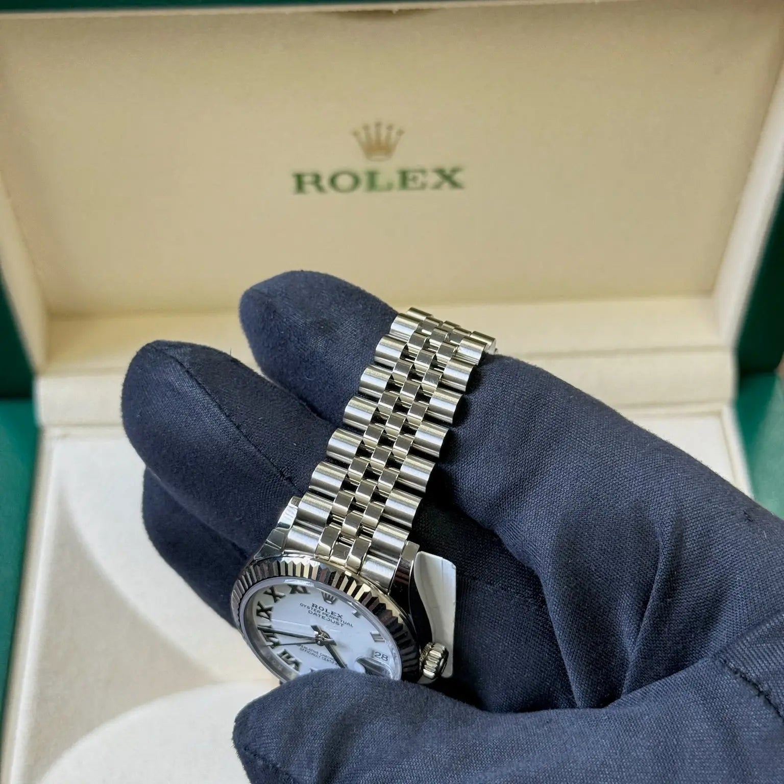 2025 Rolex Datejust 31 Steel White Roman Dial / 278274 / Steel / Brand New & Unworn / Box & Papers Just Watch It