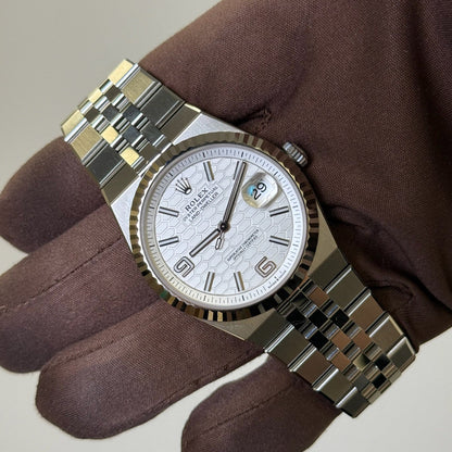 2025 Rolex Land Dweller 40 White Dial / 127334 / Steel / Brand New & Unworn / Box & Papers Just Watch It
