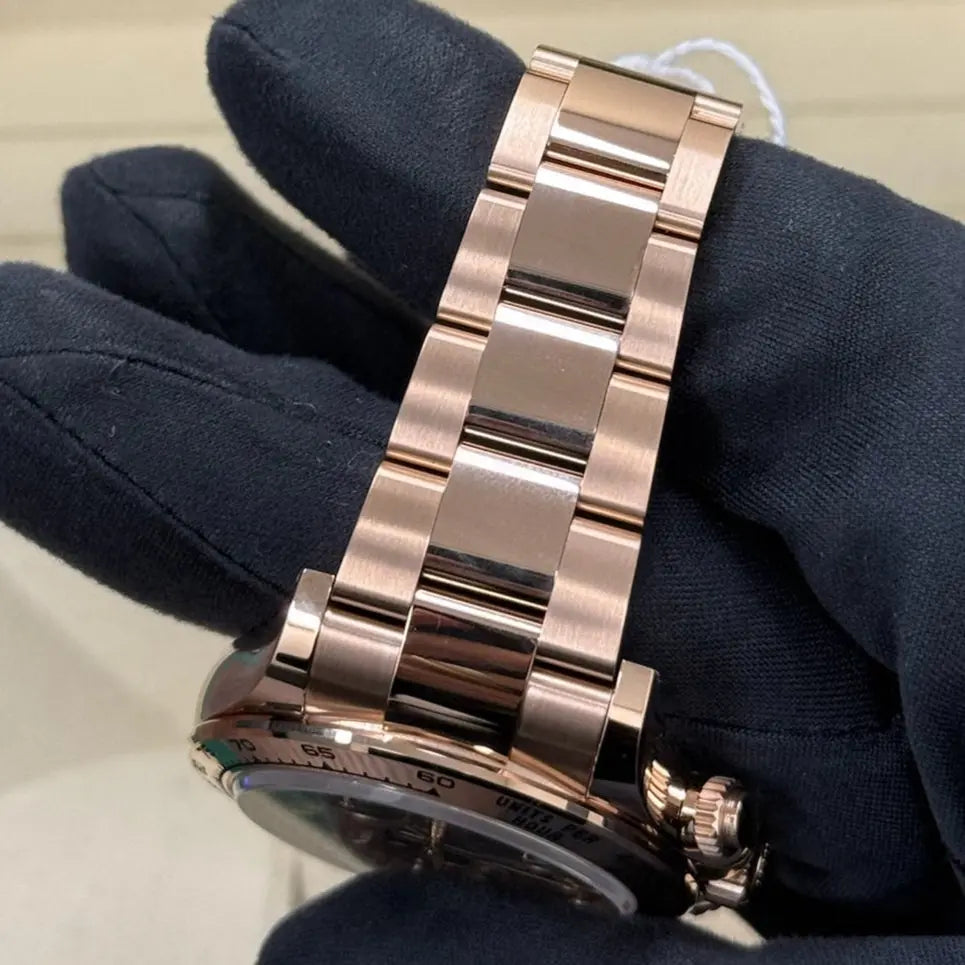 2025 Daytona Cosmograph 'Sundust' Dial / 126505 / Rose Gold / Brand New & Unworn / Box & Papers Just Watch It