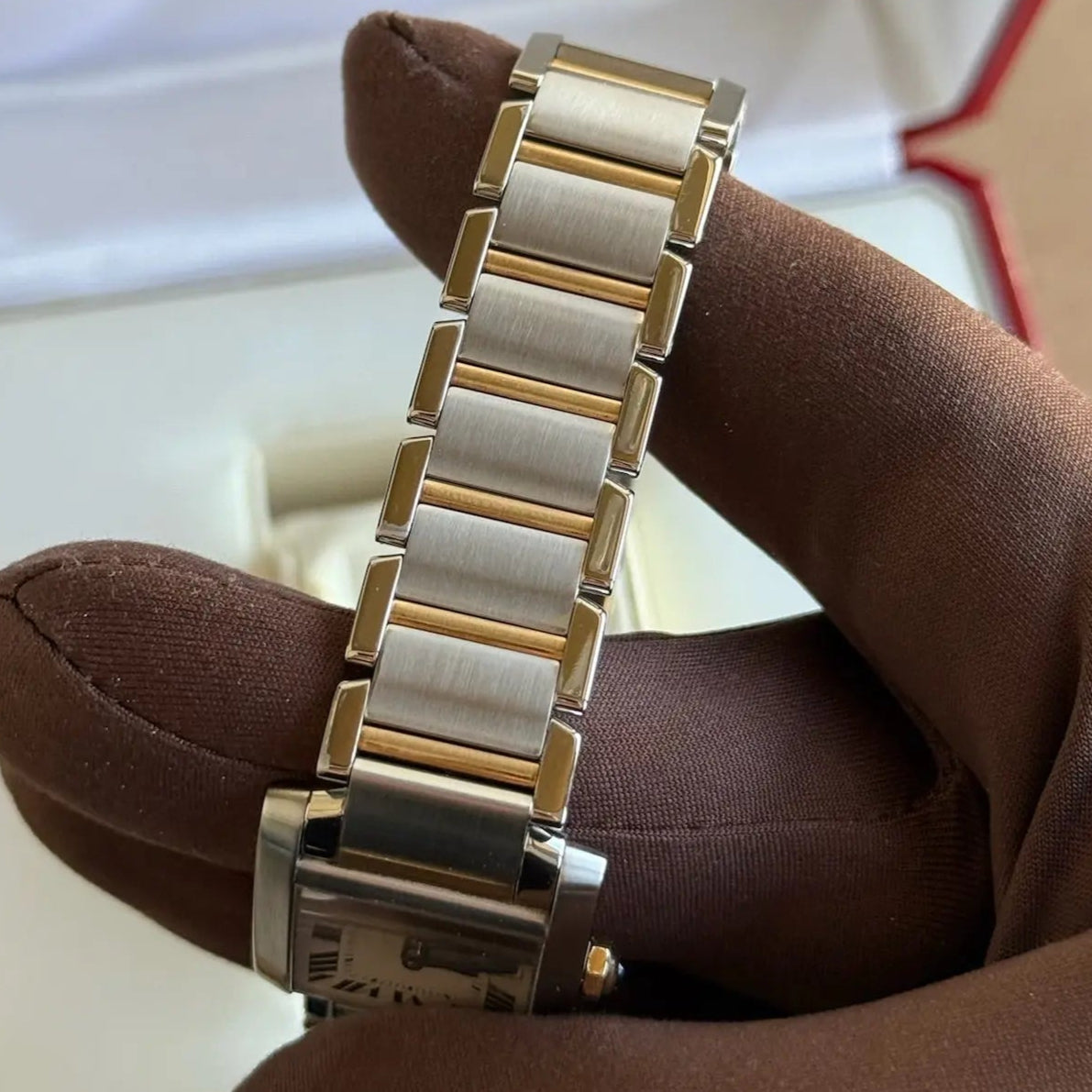 2003 Cartier Tank Française Medium Yellow Gold 2465 / 18kt Yellow / W51012Q4 / Mint Condition / Quartz / Box & Papers Just Watch It