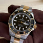 2022 Rolex Sea Dweller Black Dial 126603 / Two Tone Yellow Gold / 43mm / Mint Condition