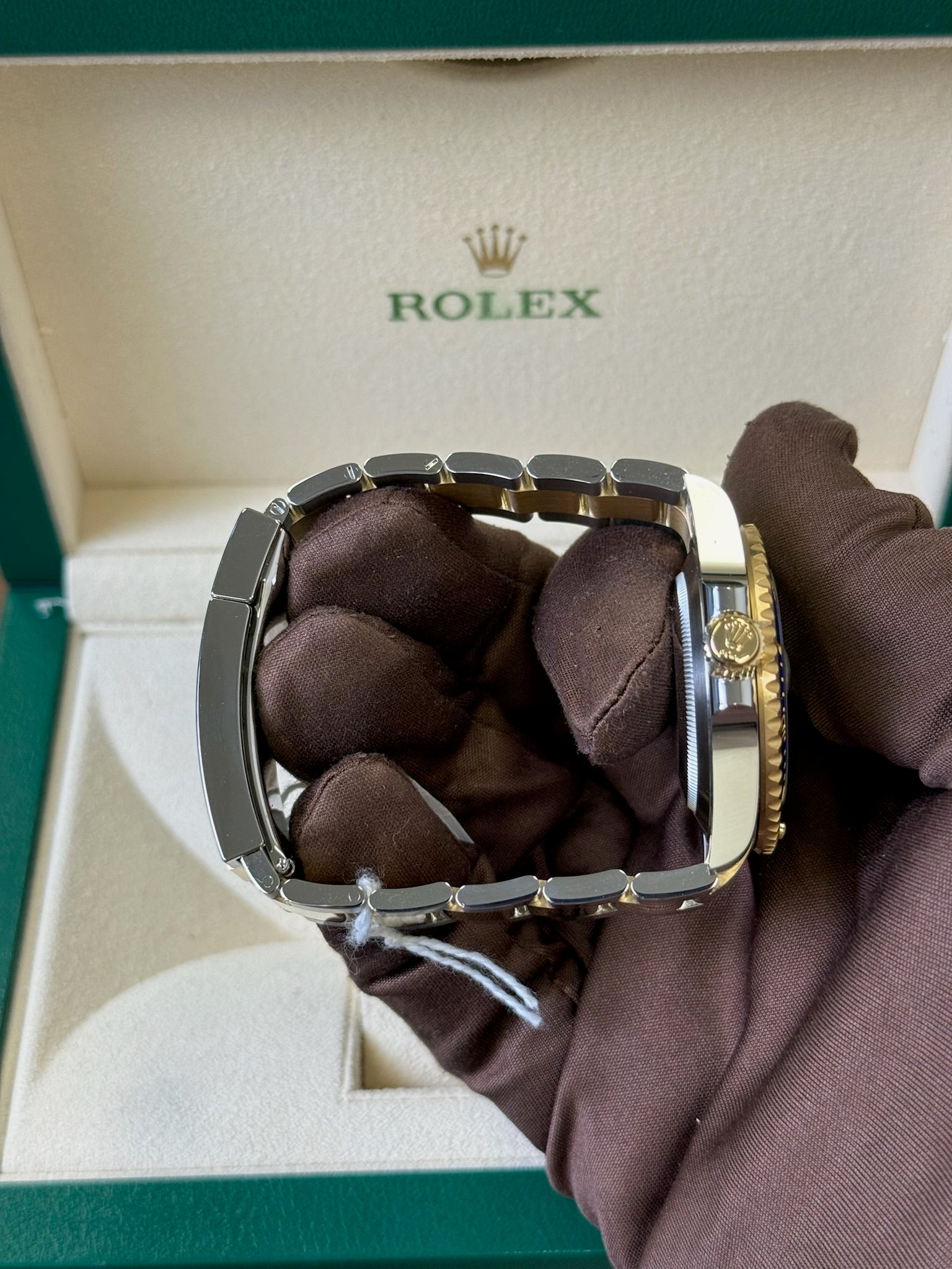 2025 Rolex Submariner Date Bluesy / 126613LB / Yellow Gold & Steel / Brand New & Unworn / Box & Papers Just Watch It