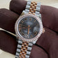 2023 Rolex Datejust 31 Slate Dial / 278381RBR / Factory Diamond Bezel / 31mm / Rose Gold / Mint Condition - Just Watch It
