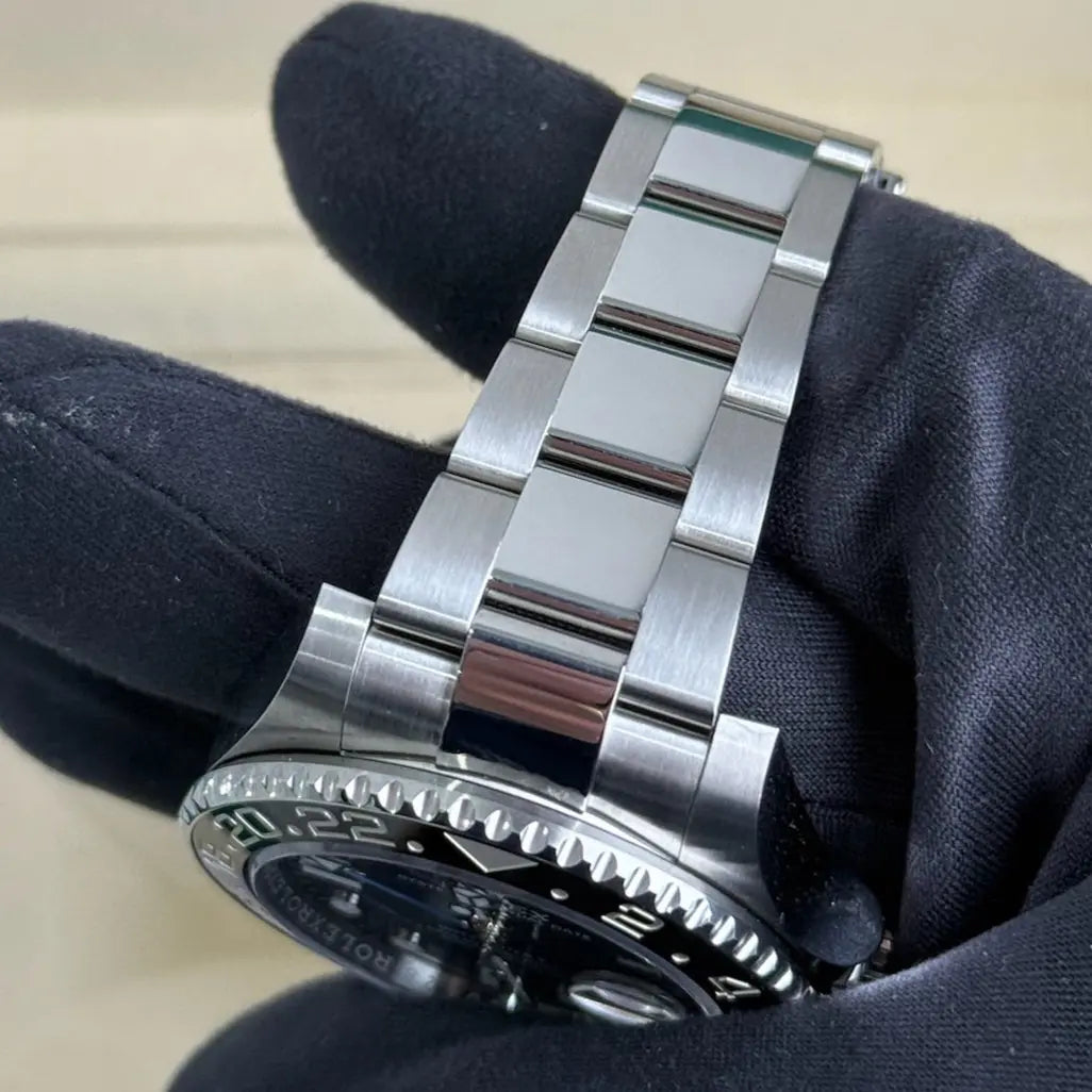 2025 GMT Master II 'Batman' Black Dial Blue Bezel / 126710BLNR / Steel / Oyster Band / Brand New & Unworn / Box & Papers Just Watch It