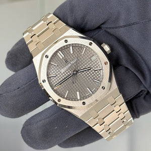 2020 Audemars Piguet Royal Oak Slate Grey Dial / 15500ST / Steel / 41mm / Mint Condition - Just Watch It