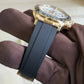 2024 Rolex Daytona Cosmograph  White Dial / 126518LN / Yellow Gold on Oysterflex / 40mm / Brand New & Unworn Just Watch It