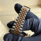 2024 Datejust 41 Chocolate Dial / 126331 / Jubilee Band / Two Tone Rose Gold & Steel / Like New - Just Watch It