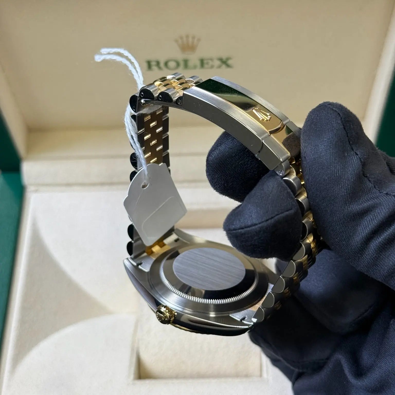 2025 Rolex Datejust 41 Champagne Diamond Dial / 126333 / Two Tone Yellow Gold / Brand New & Unworn / Box & Papers Just Watch It