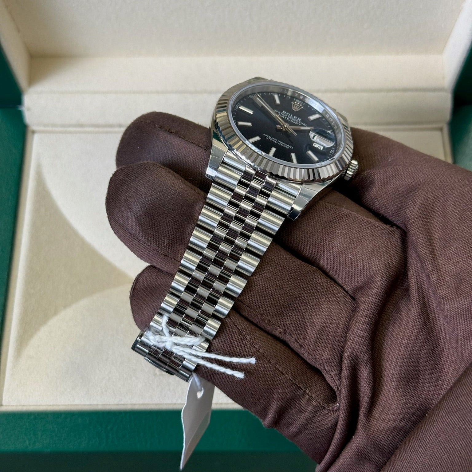 2025 Rolex Datejust 41 Blue Dial / 126334 / Steel / Brand New & Unworn / Box & Papers Just Watch It