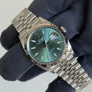 2025 Rolex Datejust 36 Mint Green Dial 126234 / 36mm / Jubilee Band / Brand New & Unworn