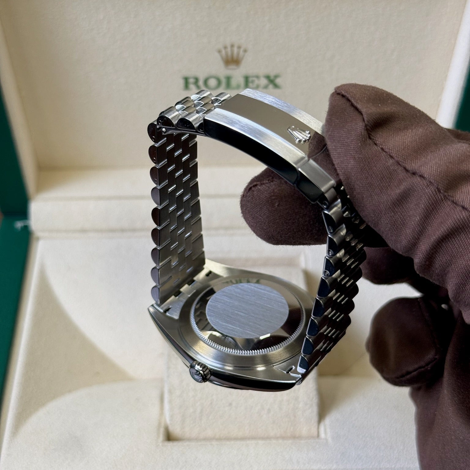 2025 Rolex Datejust 41 Slate Diamond Dial / 126334 / Steel / Brand New & Unworn / Box & Papers Just Watch It