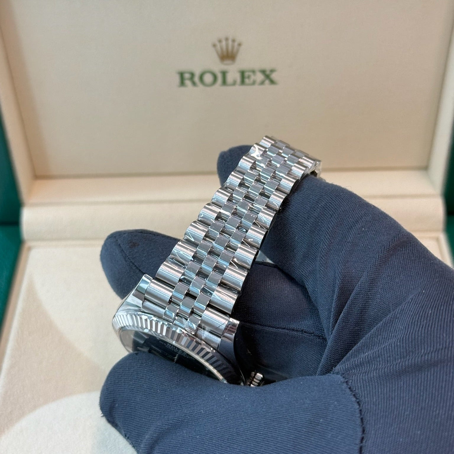2025 Rolex Datejust 41 Mint Green / Steel / Brand New & Unworn / Box & Papers Just Watch It