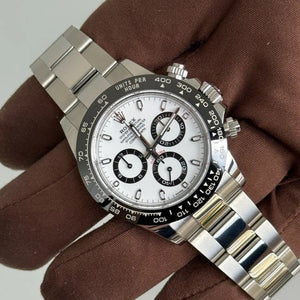 2023 Rolex Daytona Cosmograph 'Panda' White Dial / 116500LN / Steel / 40mm / Like New - Just Watch It