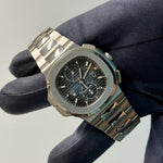 2025 Patek Philippe 5990 Aquanaut Travel Time / Steel / Brand New / Box & Papers Just Watch It