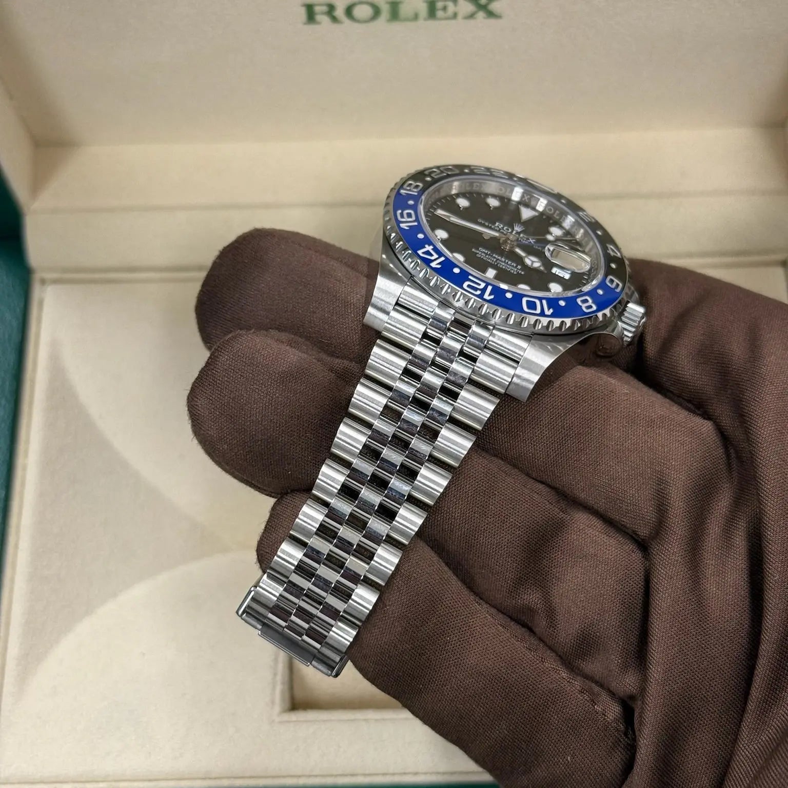 2025 Rolex GMT-Master II 'Batgirl' / 126710BLNR / Steel / Brand New & Unworn / Box & Papers Just Watch It