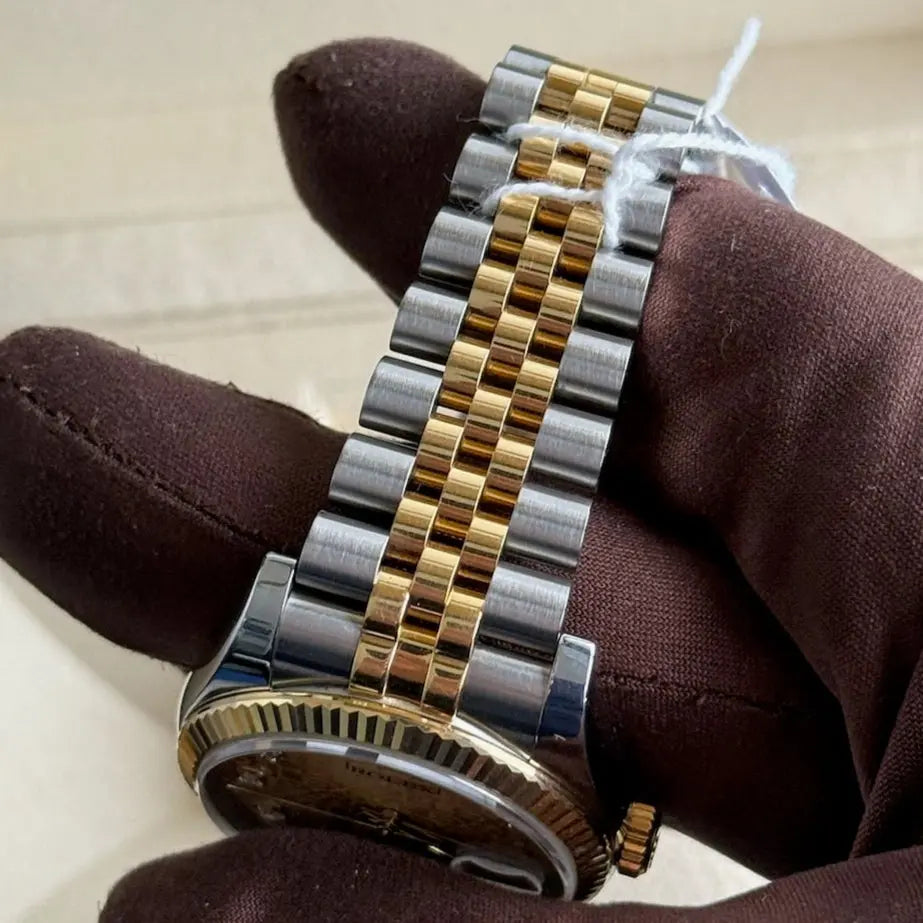 2016 Datejust 36 Champagne 'Computer Dial' / 116233 / Two Tone Yellow Gold / Jubilee Band / Mint Conditon / Watch & Box Just Watch It