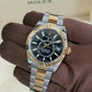 2022 Rolex Sky Dweller 42 Black Dial / 326933 / Two Tone Yellow Gold / 42mm / Like New