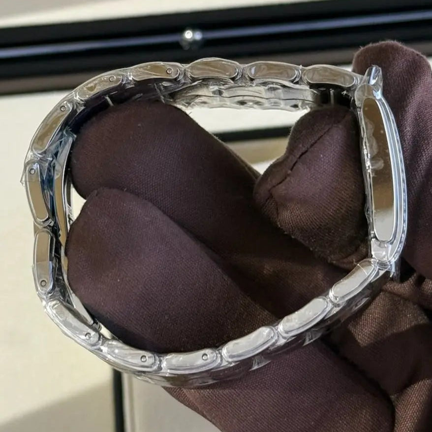 2025 Patek Philippe Twenty~4 Manchette Olive Green Sunburst Diamond Ladies Watch - Just Watch It