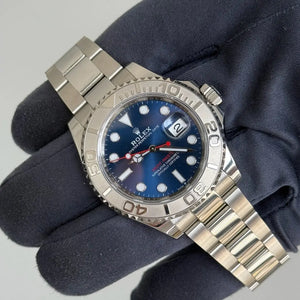 2021 Rolex Yachtmaster 40 Blue Dial / 126622 / Steel / Mint Condition