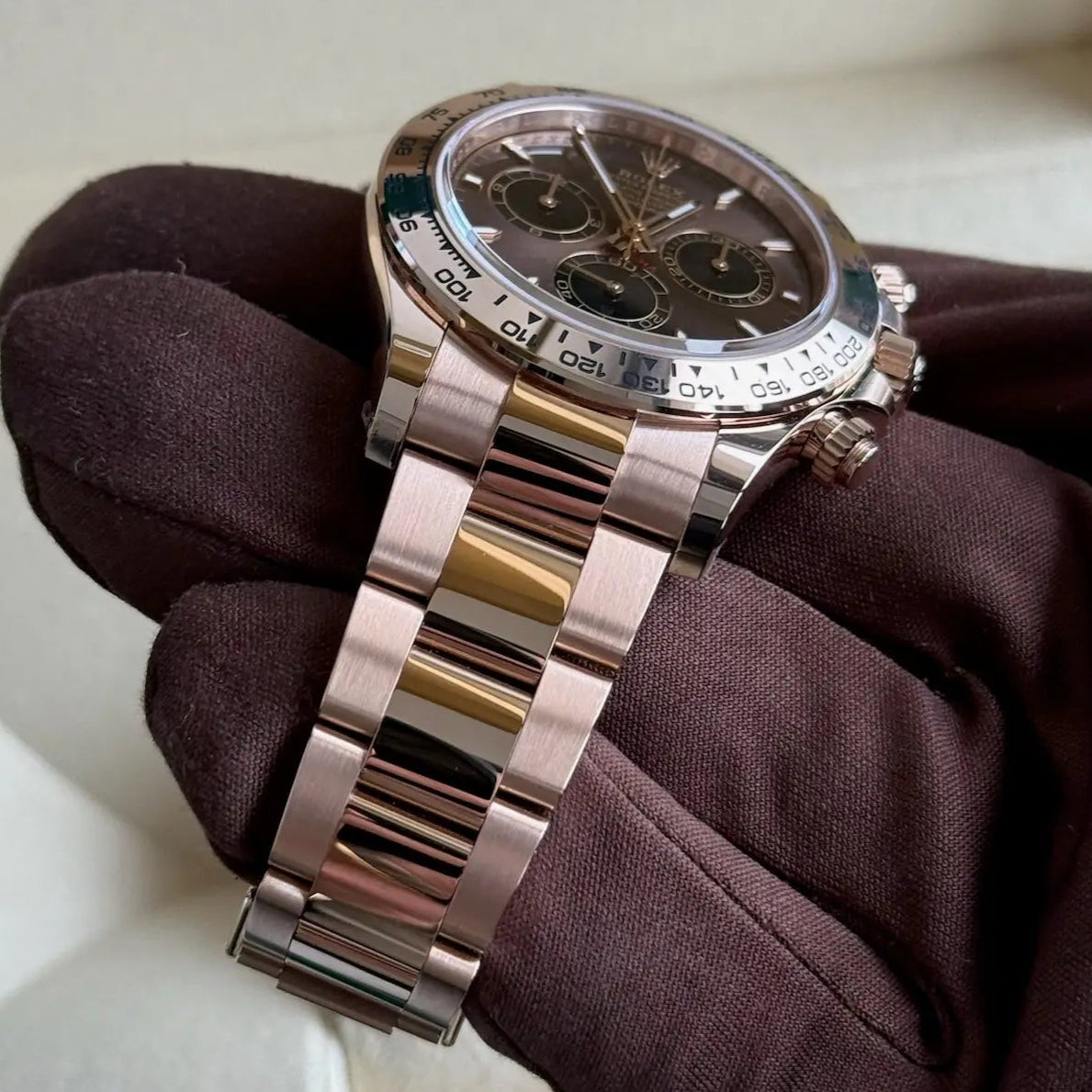 2025 Daytona Cosmograph Chocolate Dial / 126505 / Rose Gold / Brand New & Unworn Just Watch It