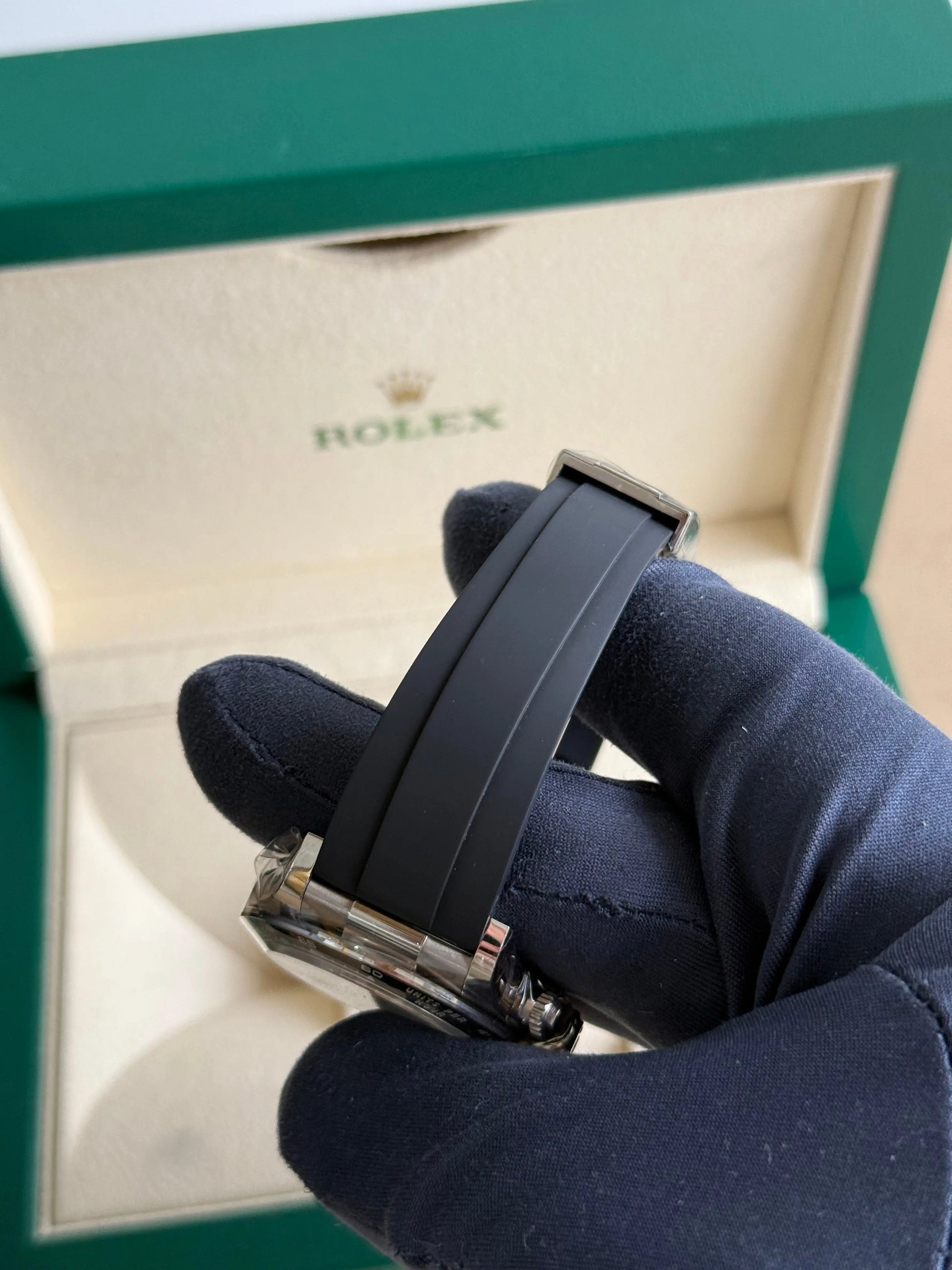 2024 Rolex Daytona Cosmograph 'Ghost' 126519LN / White Gold on Oysterflex / Box & Papers - Just Watch It Pty Ltd