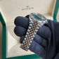 2024 Rolex Datejust 41 Green Motif Dial 126334 / Fluted Jubilee / Stainless Steel / Brand New - Just Watch It Pty Ltd