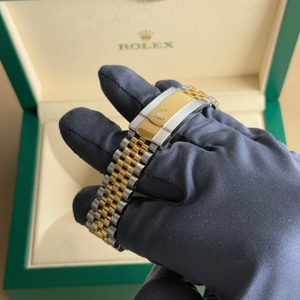 2023 Rolex Datejust 41 Wimbledon 126333 / Two Tone Yellow Gold / Jubilee Bracelet / Like New - Just Watch It Pty Ltd