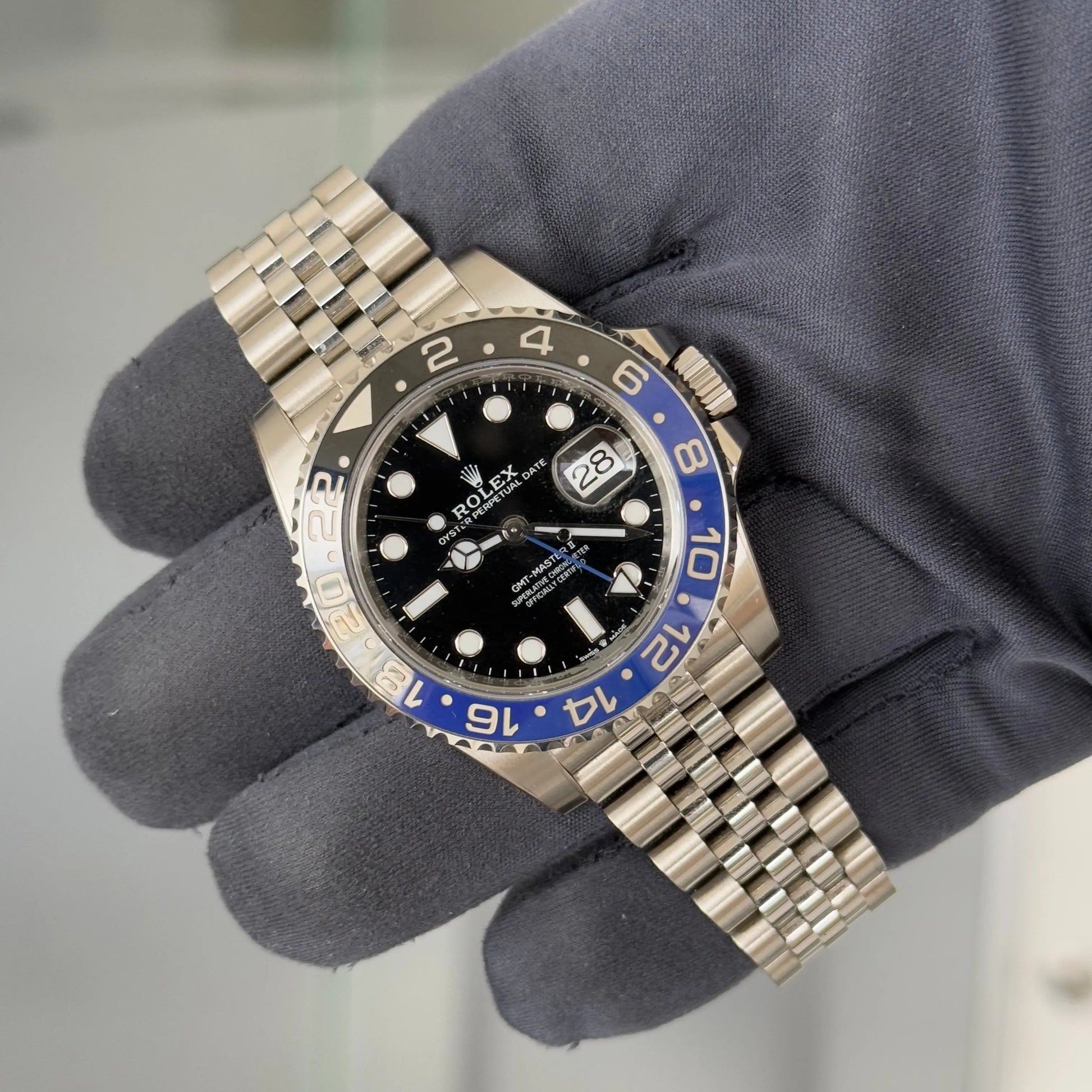 2020 Rolex GMT Master II 'Batgirl' 126710BLNR / Jubilee Band / Steel / Mint Condition - Just Watch It Pty Ltd