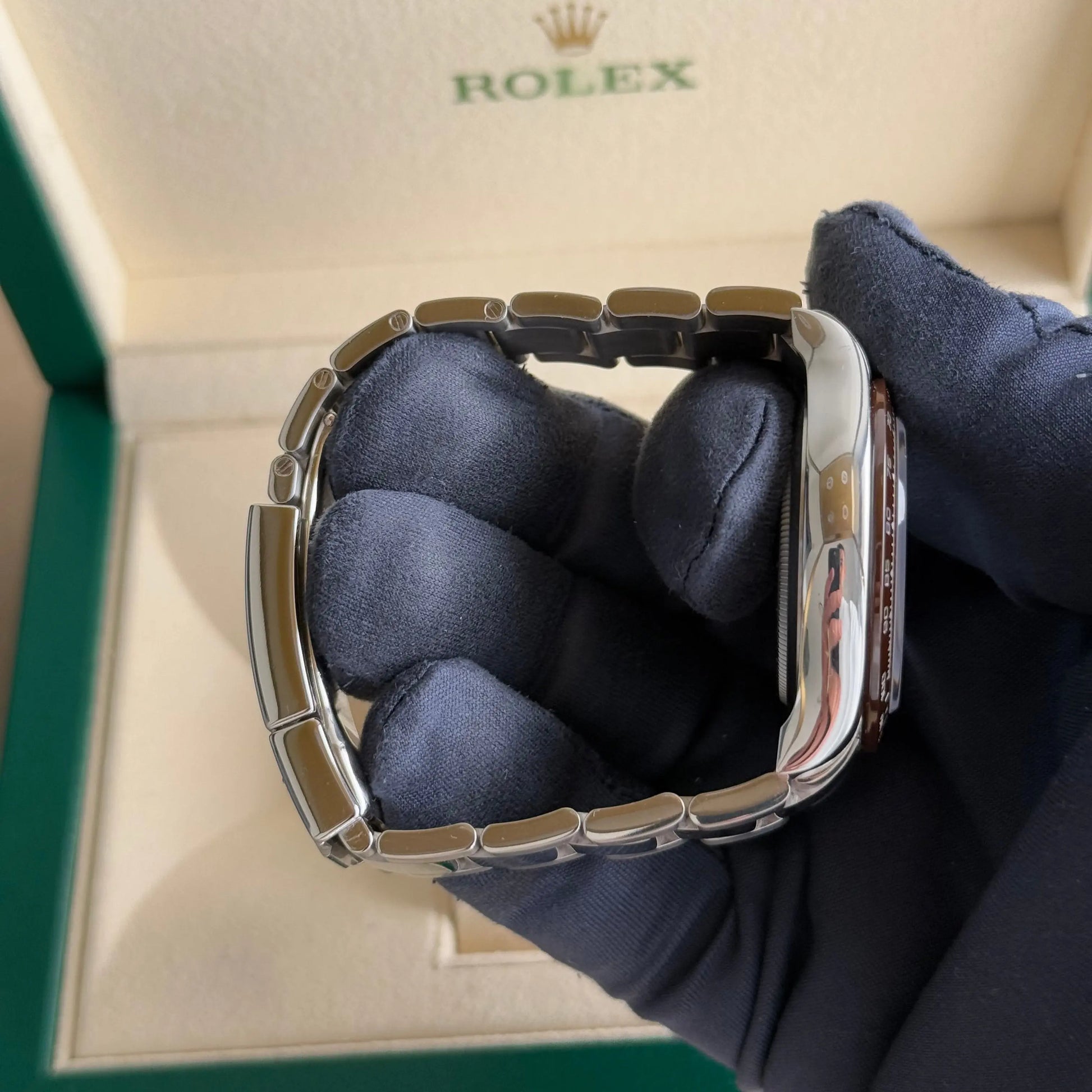 2017 Rolex Daytona Cosmograph Ice Blue Dial 116506 / Platinum / Mint Condition / Box & Papers - Just Watch It Pty Ltd