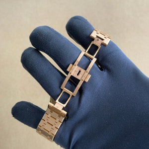 2021 Audemars Piguet Royal Oak 15407OR Double Balance Wheel Openwork Skeleton 41mm / Rose Gold / Box & Papers - Just Watch It Pty Ltd