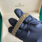 2025 Rolex Datejust 31 Black Mother of Pearl with Diamonds 278273 / Two Tone Yellow Gold / Box & Papers - Justwatchit