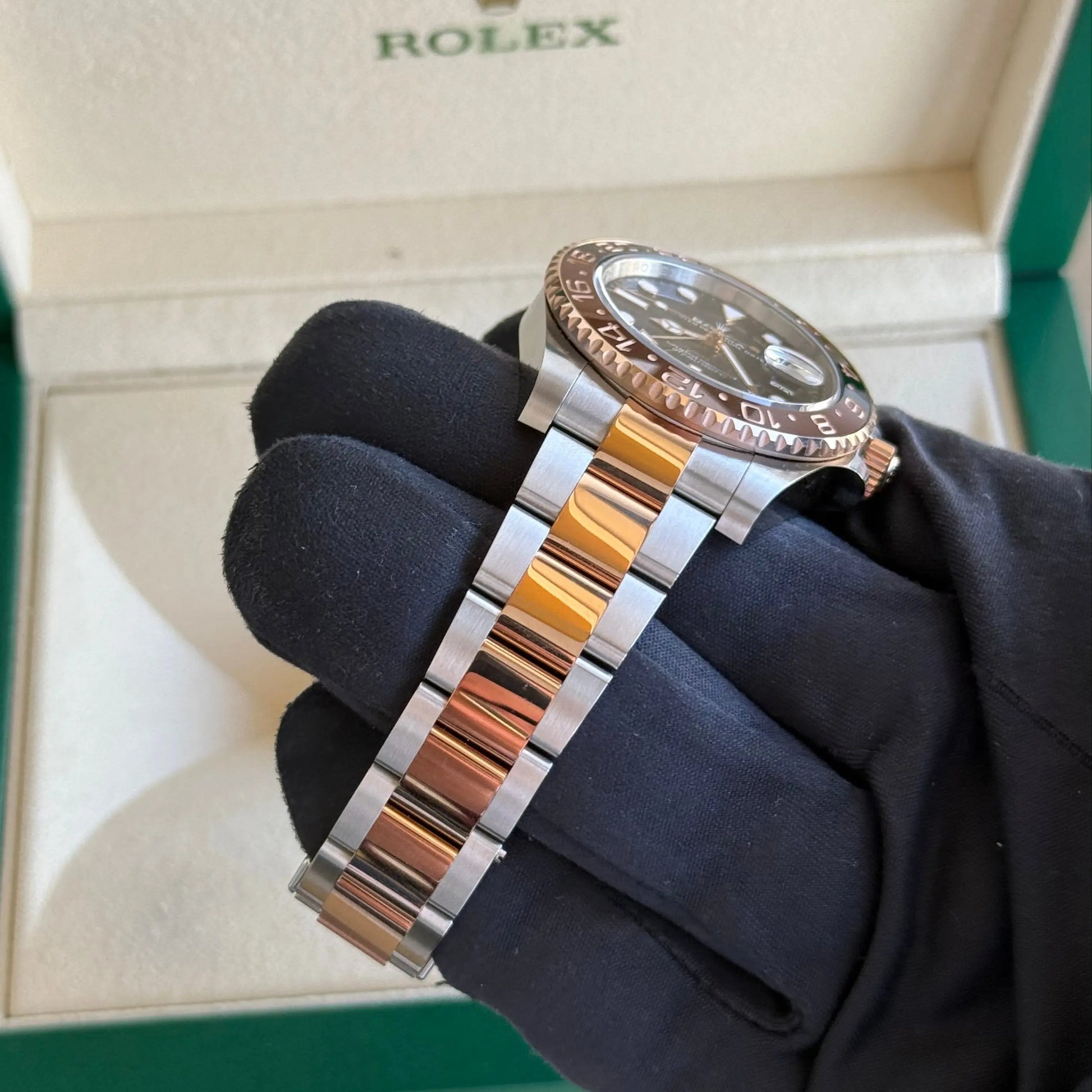 2024 Rolex GMT Master II 'Rootbeer' 126711CHNR / Two Tone Rose Gold / Brand New & Unworn - Justwatchit