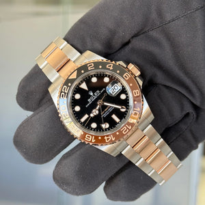 2024 Rolex GMT Master II 'Rootbeer' 126711CHNR / Two Tone Rose Gold / Brand New & Unworn - Justwatchit