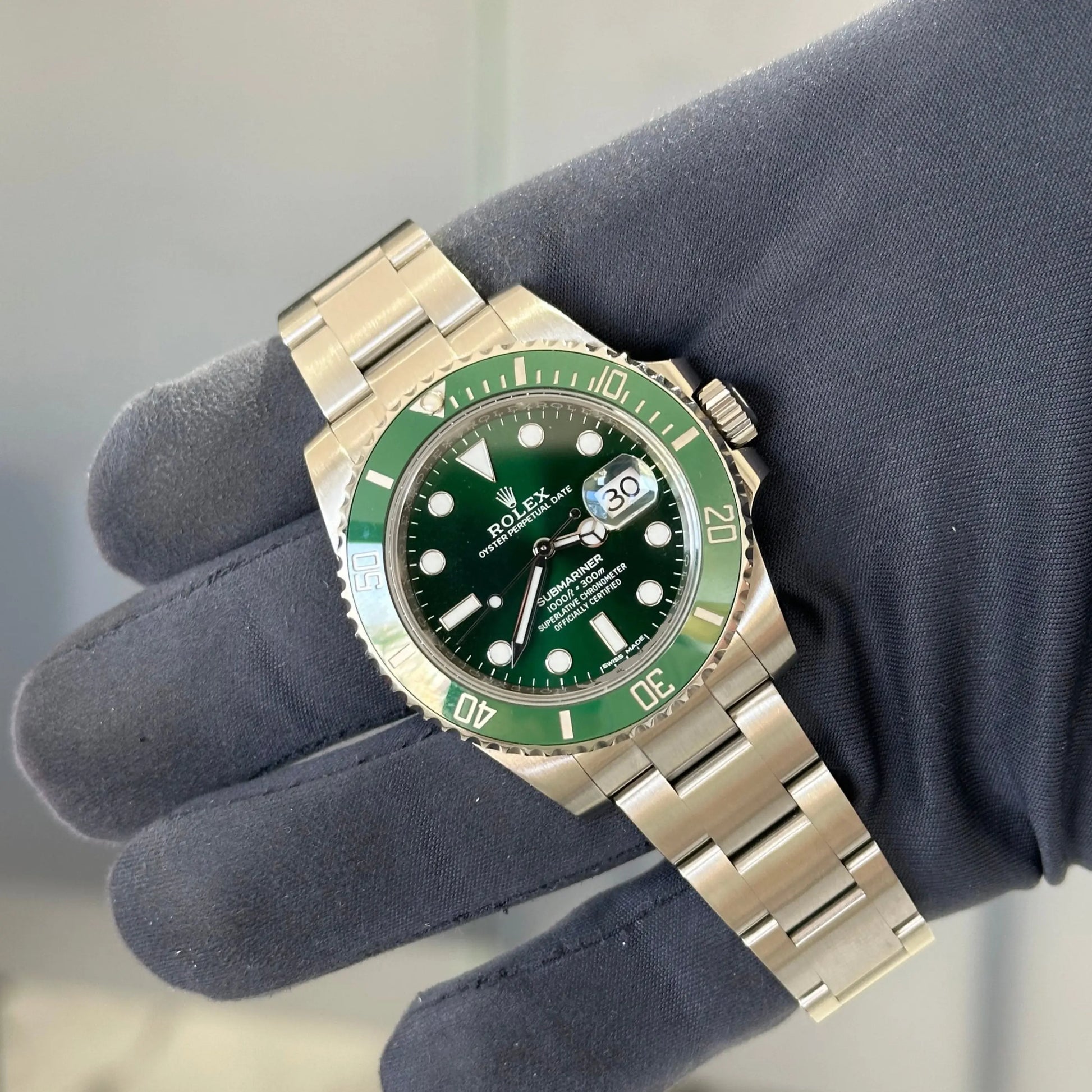 2019 Rolex Submariner 'Hulk' Green Dial Green Bezel 116610LV / Mint Condition - Just Watch It Pty Ltd