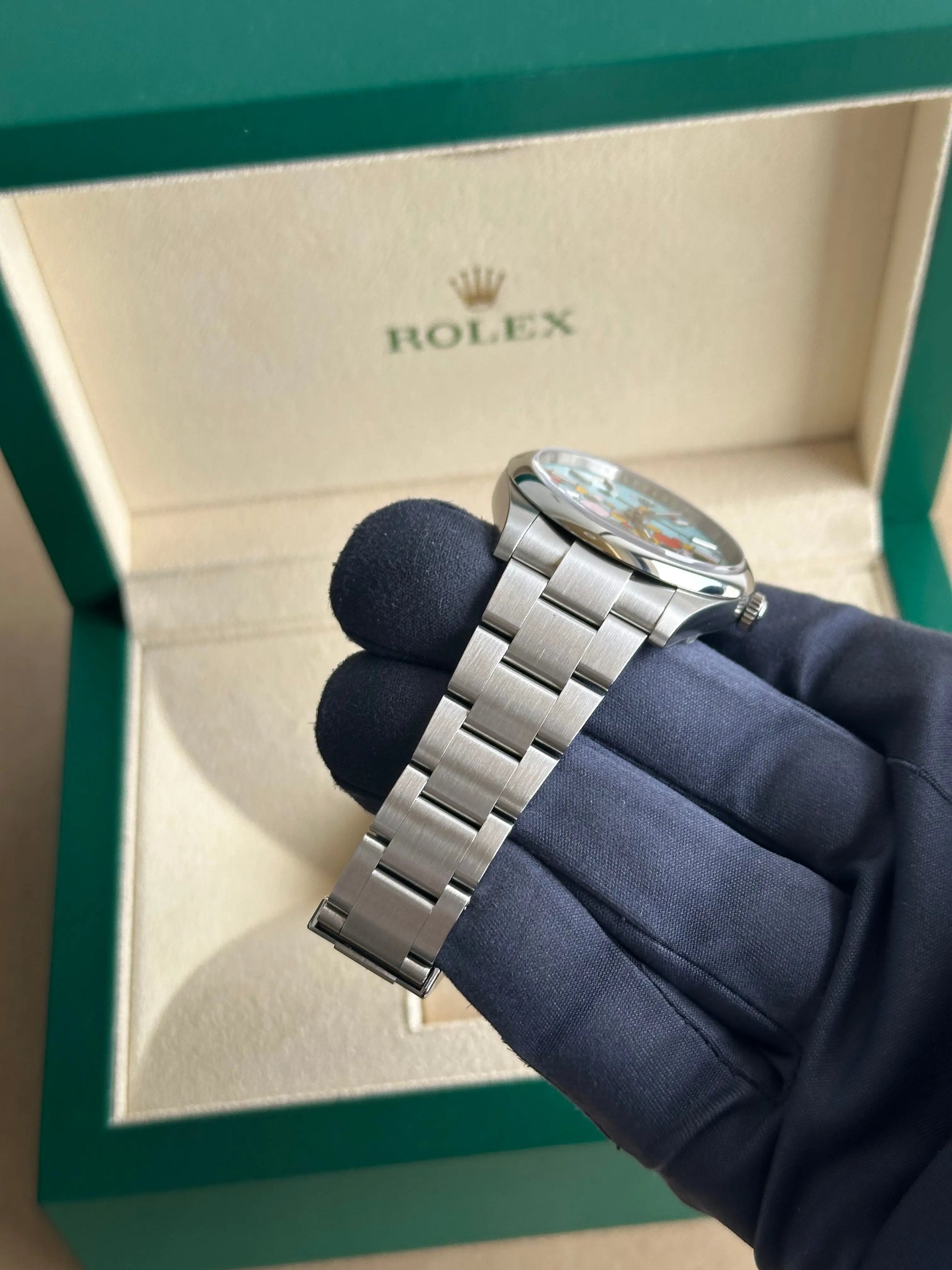 2024 Rolex Oyster Perpetual 41 Celebration Dial 124300 / Oyster Bracelet / Brand New - Just Watch It Pty Ltd