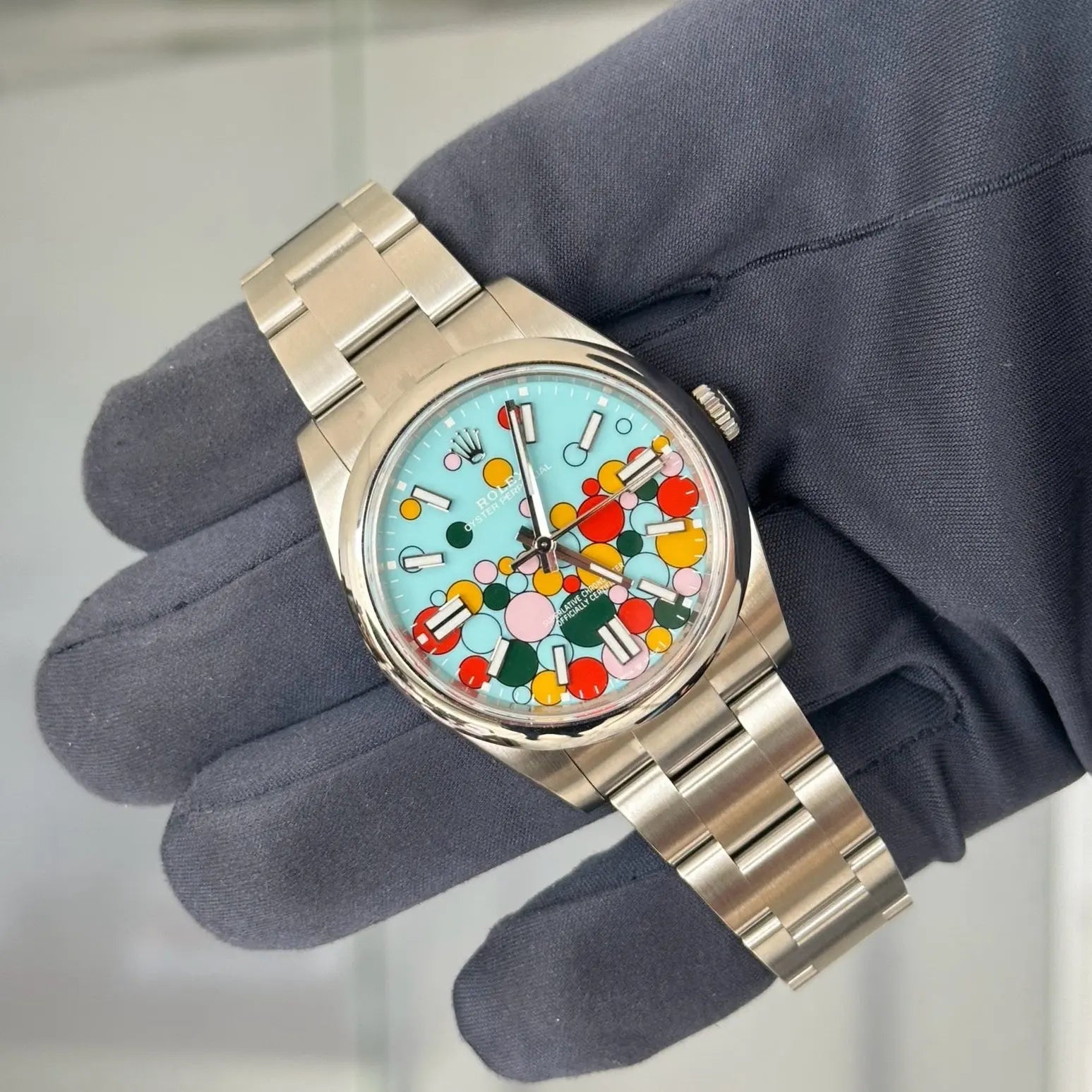 2024 Rolex Oyster Perpetual 41 Celebration Dial 124300 / Oyster Bracelet / Brand New - Just Watch It Pty Ltd