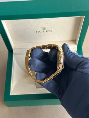 2025 Rolex Daytona Cosmograph Black Dial 126508 / Yellow Gold / Box & Papers - Just Watch It Pty Ltd