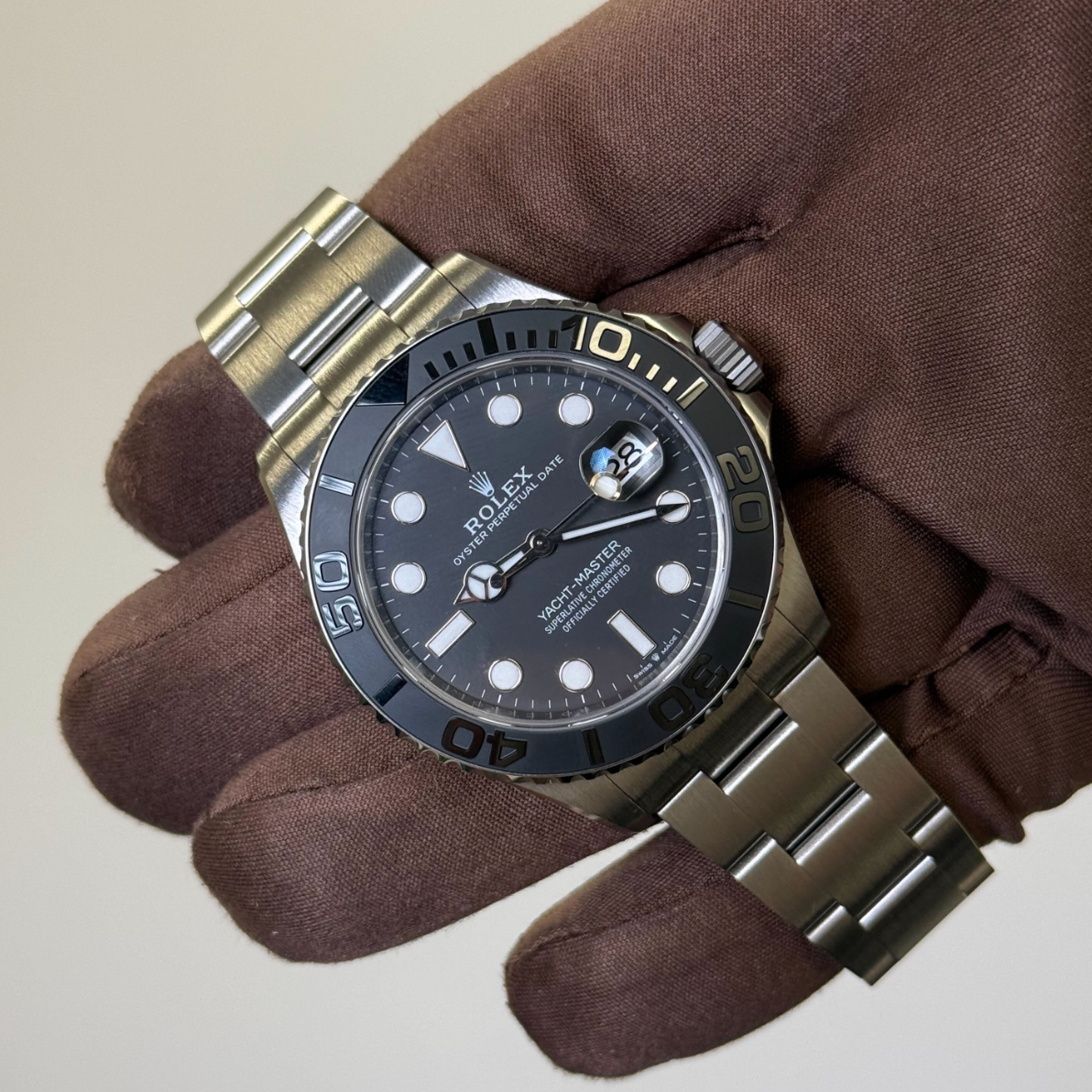 2025 Rolex Yachtmaster 42 Titanium / 226627 / Brand New & Unworn / Box & Papers Just Watch It