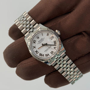 2025 Rolex Datejust 31 White Roman Numerals Dial / Steel / Brand New & Unworn / Box & Papers Just Watch It
