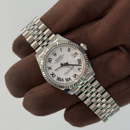 2025 Rolex Datejust 31 White Roman Numerals Dial / Steel / Brand New & Unworn / Box & Papers Just Watch It